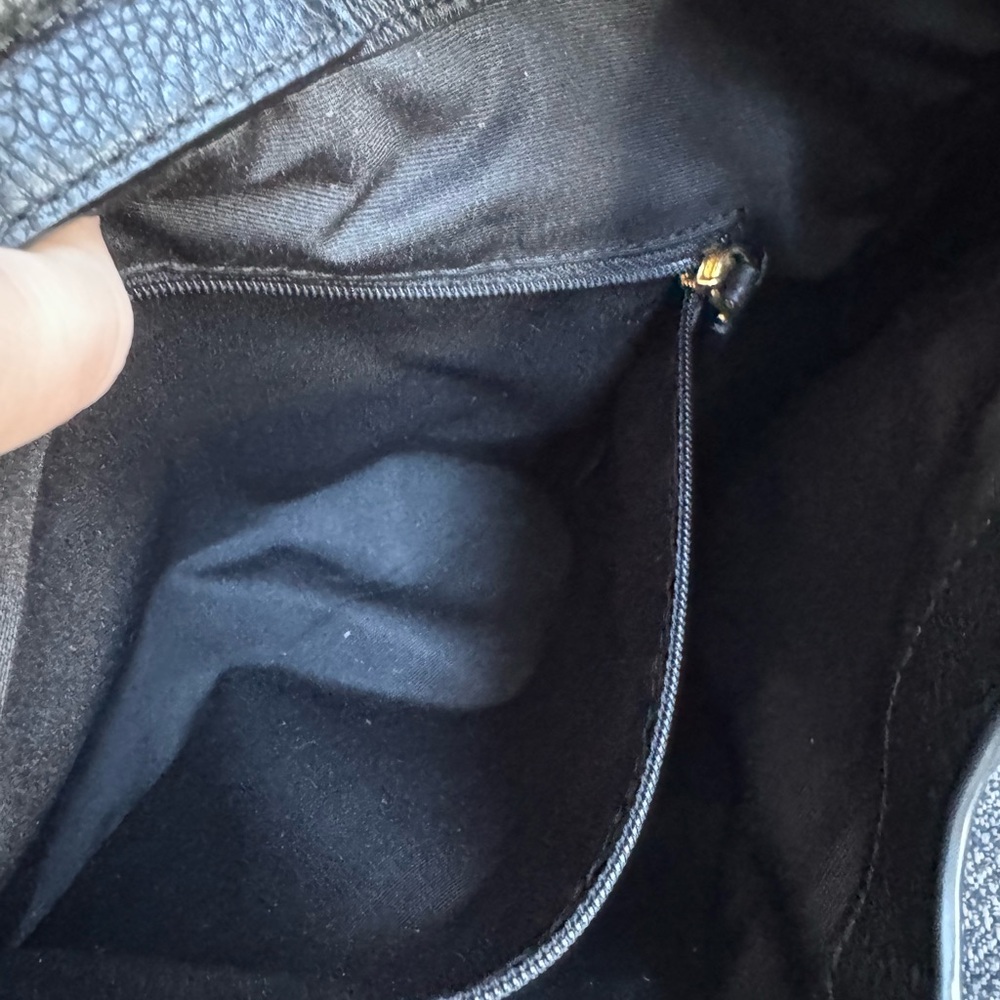 Marc Jacobs Black Hobo Bag with Gold Accents - Picture 10 of 12